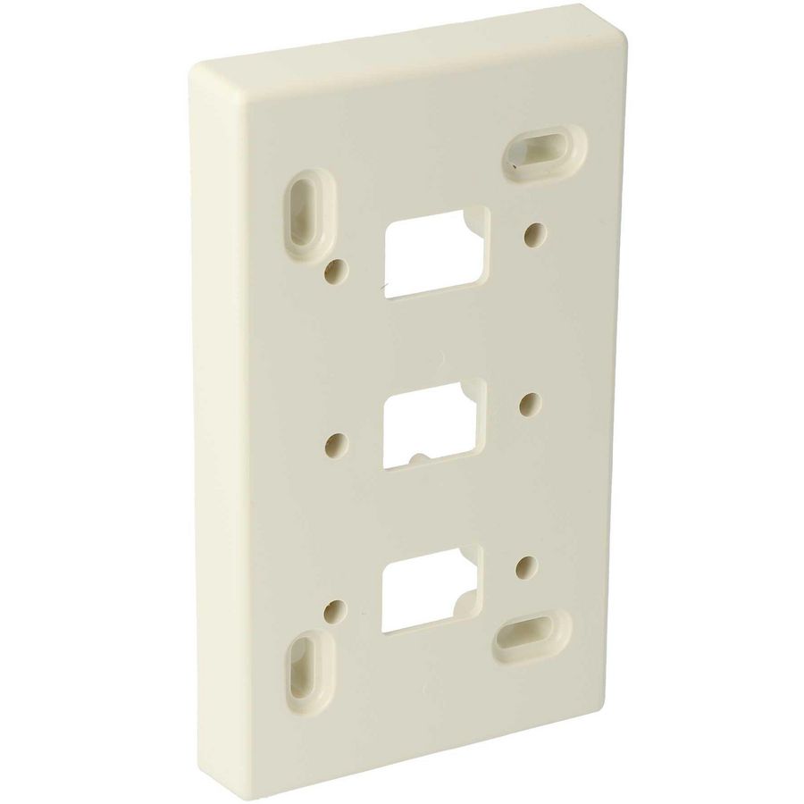 Montageplaat leidingkanaal MS25 creme RAL1013 VVE=50