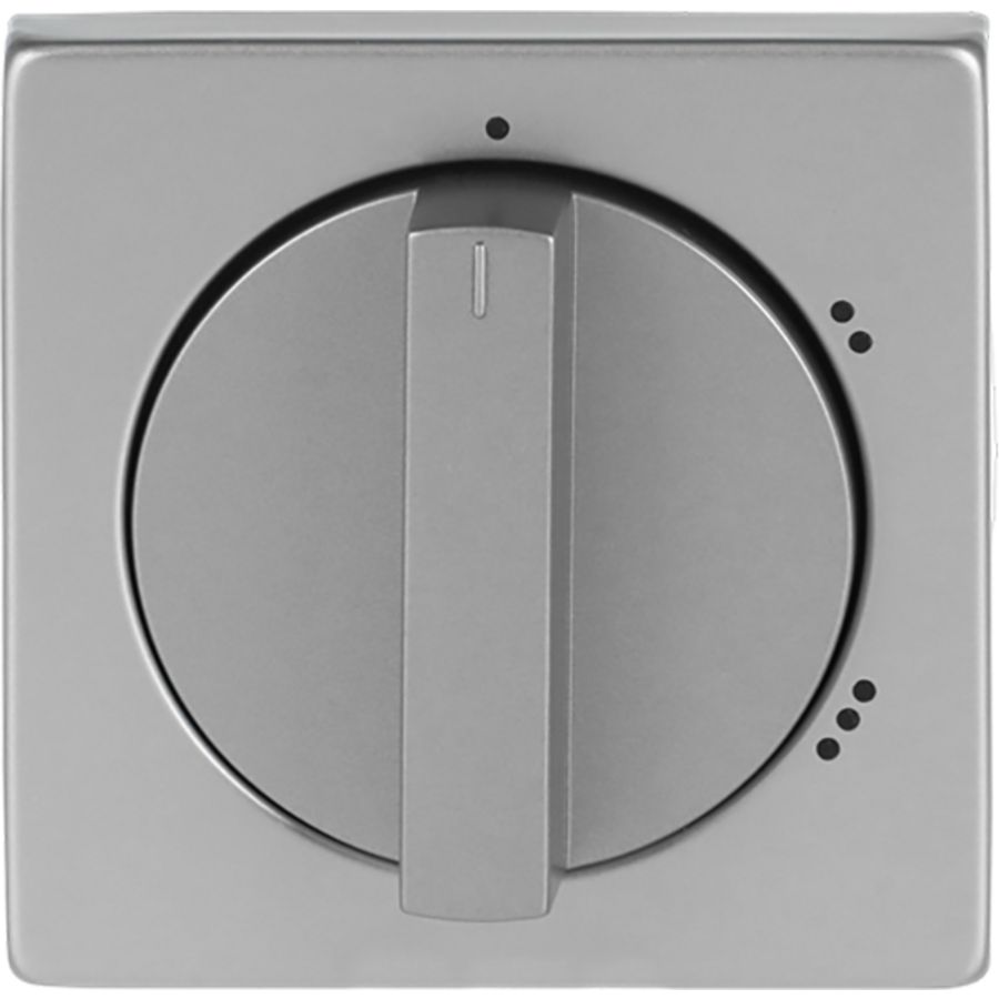 Centraalplaat v 3 standen schak 2710/1 U pure-rvs (2542 DR/02-866)