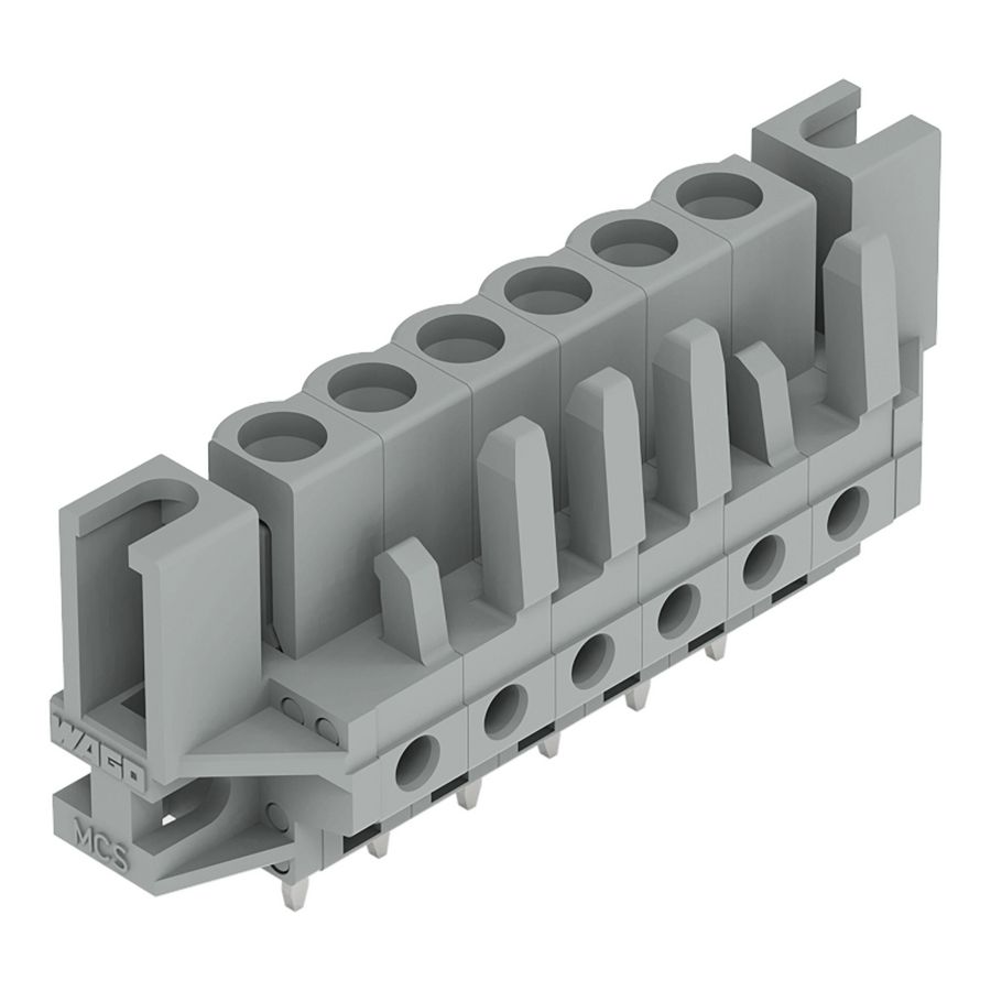 THT FE steker RE raster 5mm grijs 232-136/047-000 VVE=50