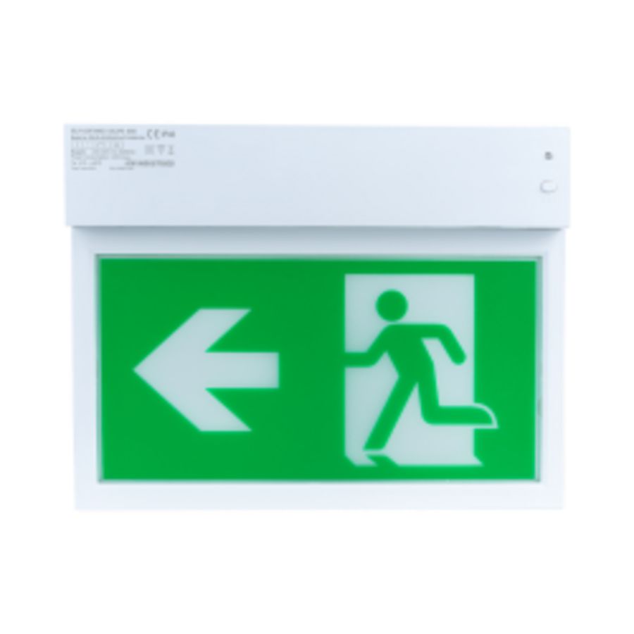 Exit Verlichting Wit VVE=5