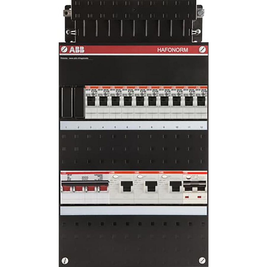 Groepenkast 3-fase 1 40A 4P ALS 63A 4P 30mA 1SPF006972F0068