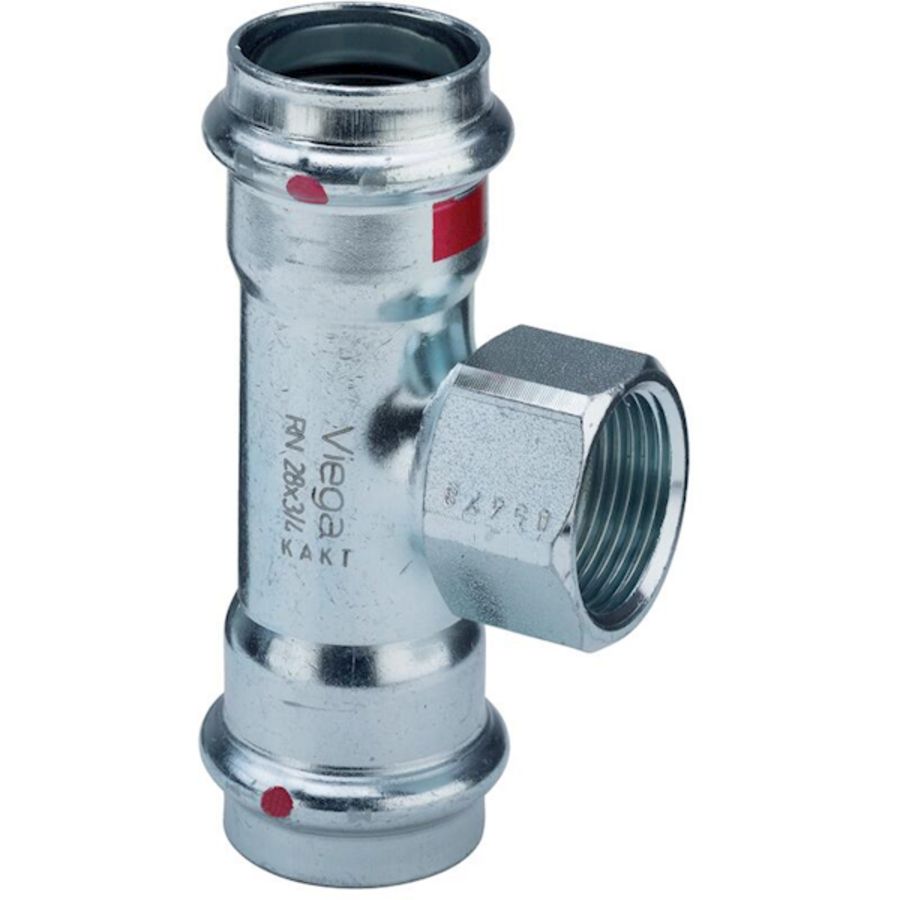 T-koppeling verlopend persaansluiting PRESTABO 12x1/2"bn.x12mm 1117.2 VVE=5