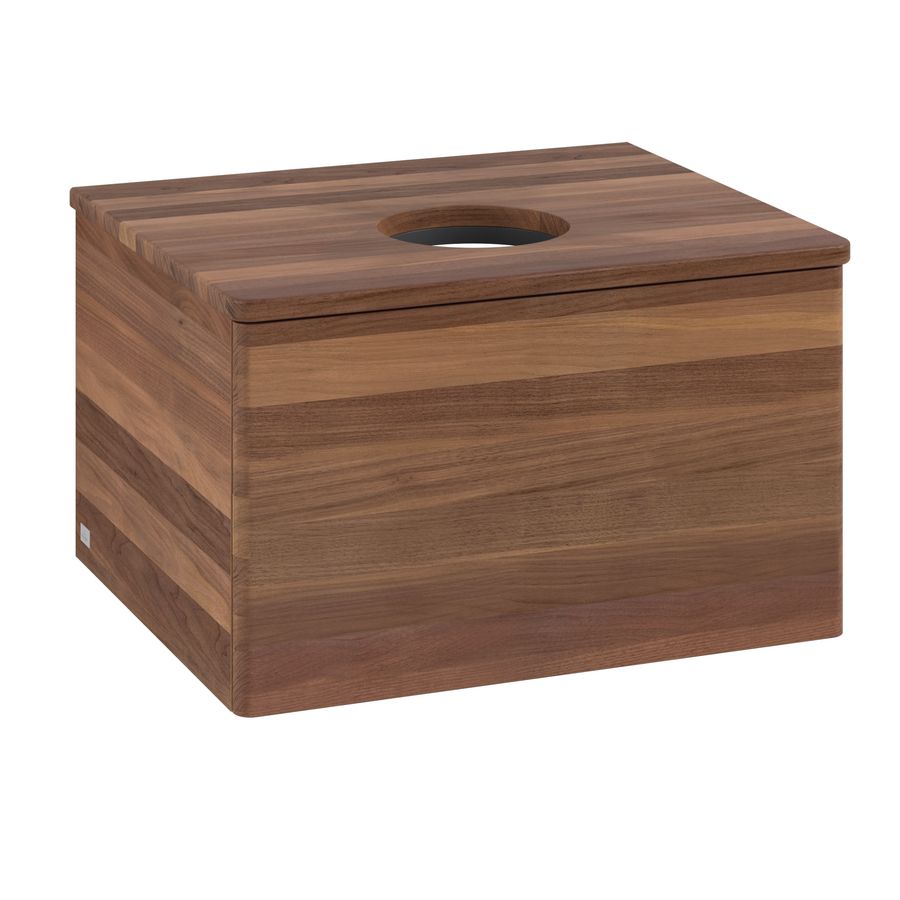 Wastafelonderkast Antao 600x360x500mm Warm Walnut K29012HM