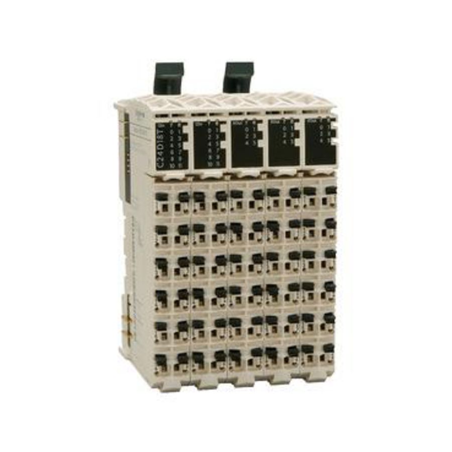 Compacte I/O expansieblok 20 I/O 12 DI 8 DO transi