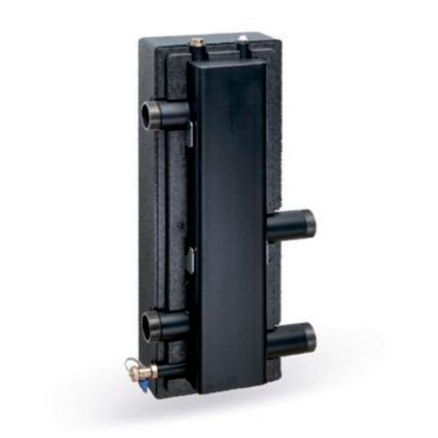 Flowbox Evenwichtsfles HW 140/140 2" 10m3/u 114kW 6bar