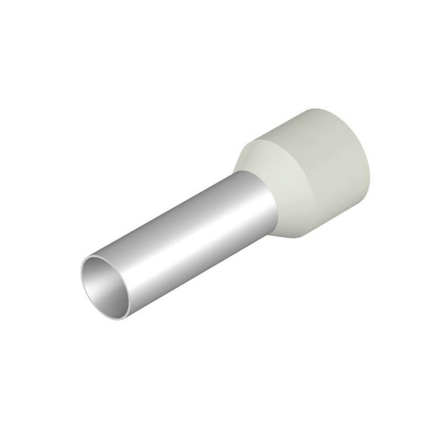 Adereindhuls 16mm² Stripping l: 21mm wit VVE=100