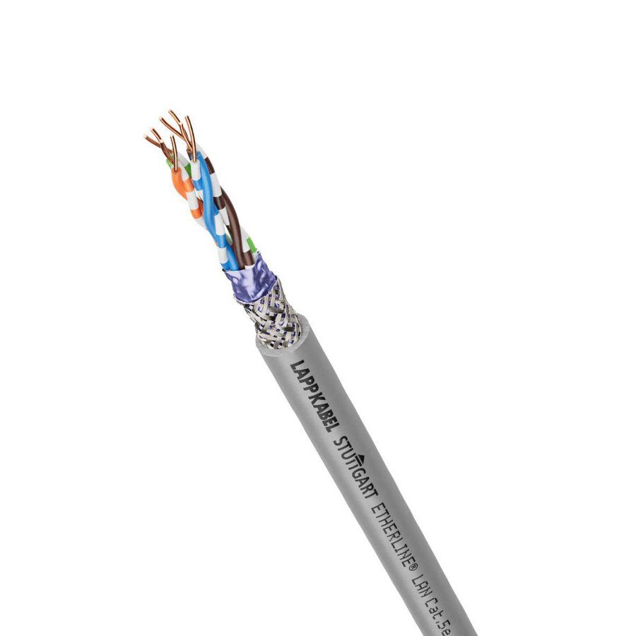 Haspel a 1000m. ETHERLINE LAN Cat.5e SF/UTP 4x2xAWG24