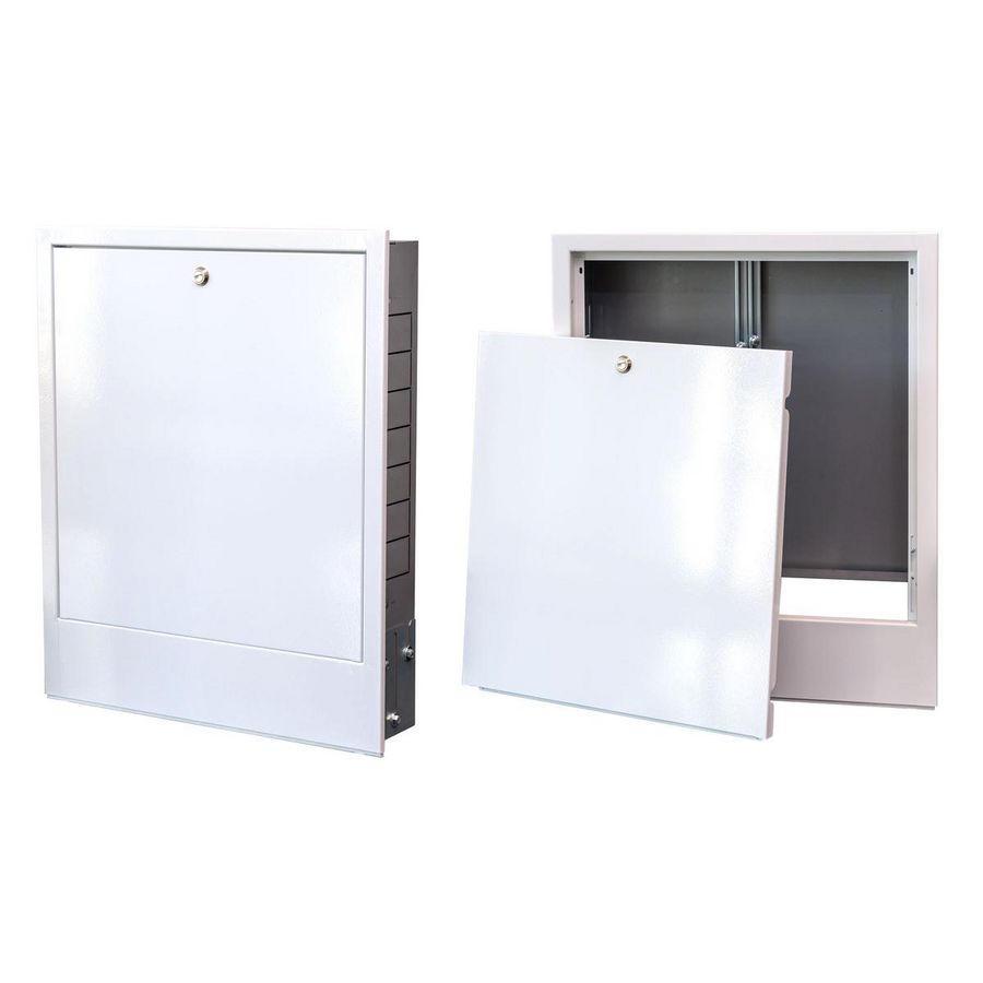 Inbouwverdelerkast RAL9003 interne breedte 965mm