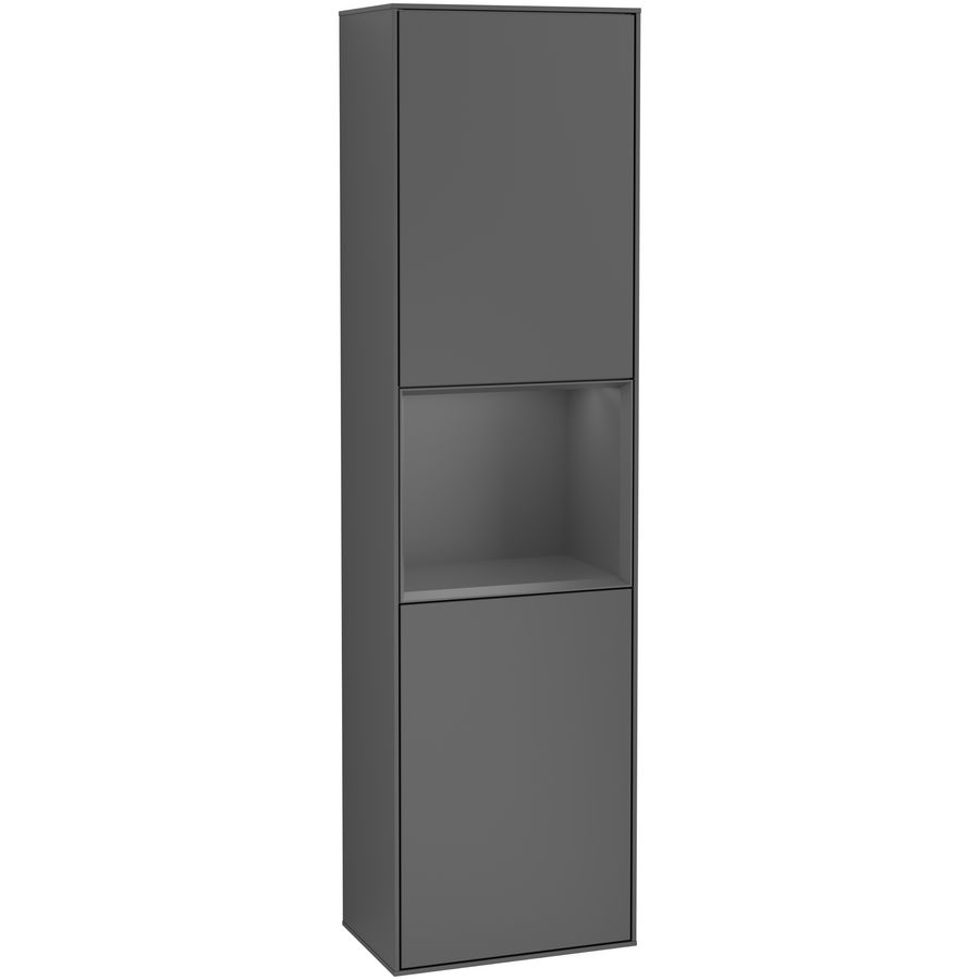 Hoge kast Finion 418x1516x270mm Antr. Matt Lacquer G460GKGK