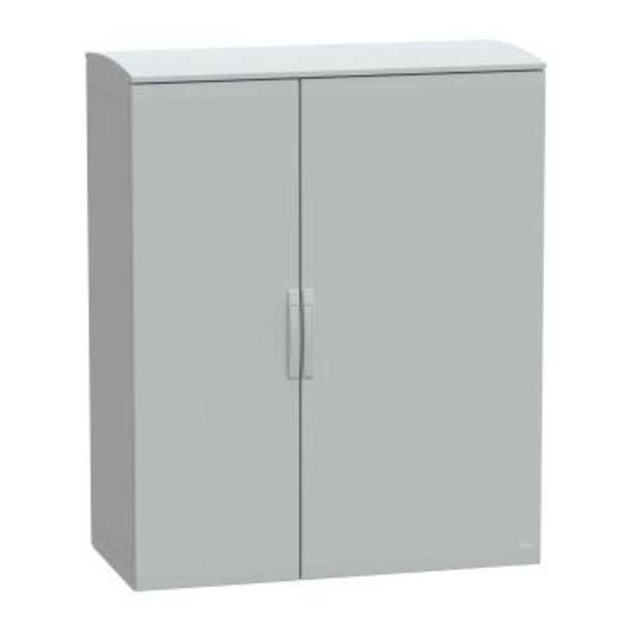 Staande behuizing + dak Polyester IP44 1500x12 Thalassa PLAT