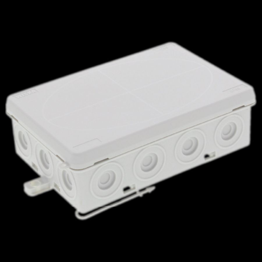 Kabeldoos kunststof, IP55, 86x125x41mm kleur grijs (KA016LG) VVE=10