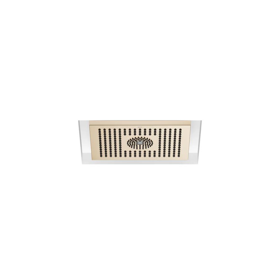 Regendouche v. plafondinb licht 300x240mm Light Gold gebors.