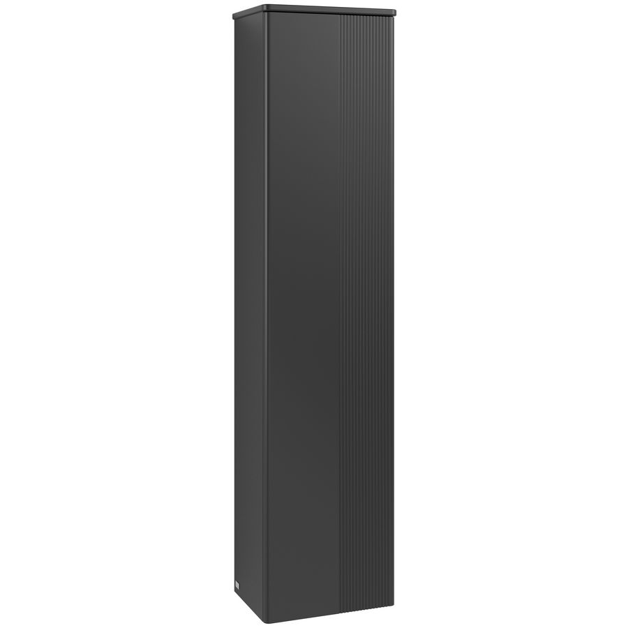 Hoge kast Antao 414x1719x287mm Black Matt Lacquer K45100PD