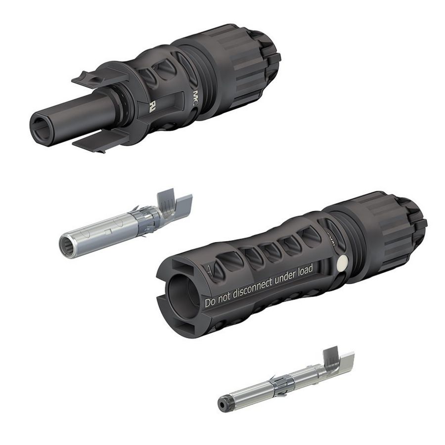 Stäubli Connector 732763+4-10 MC4 EVO2 Man+Vrouw set VVE=10