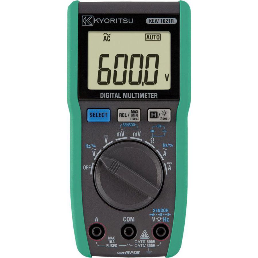Digitale TRMS Multimeter, geleverd met draagtas