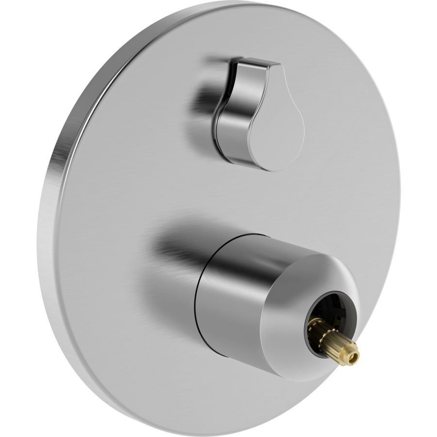 Afwerkset bad -en douchekraan Geborsteld staal