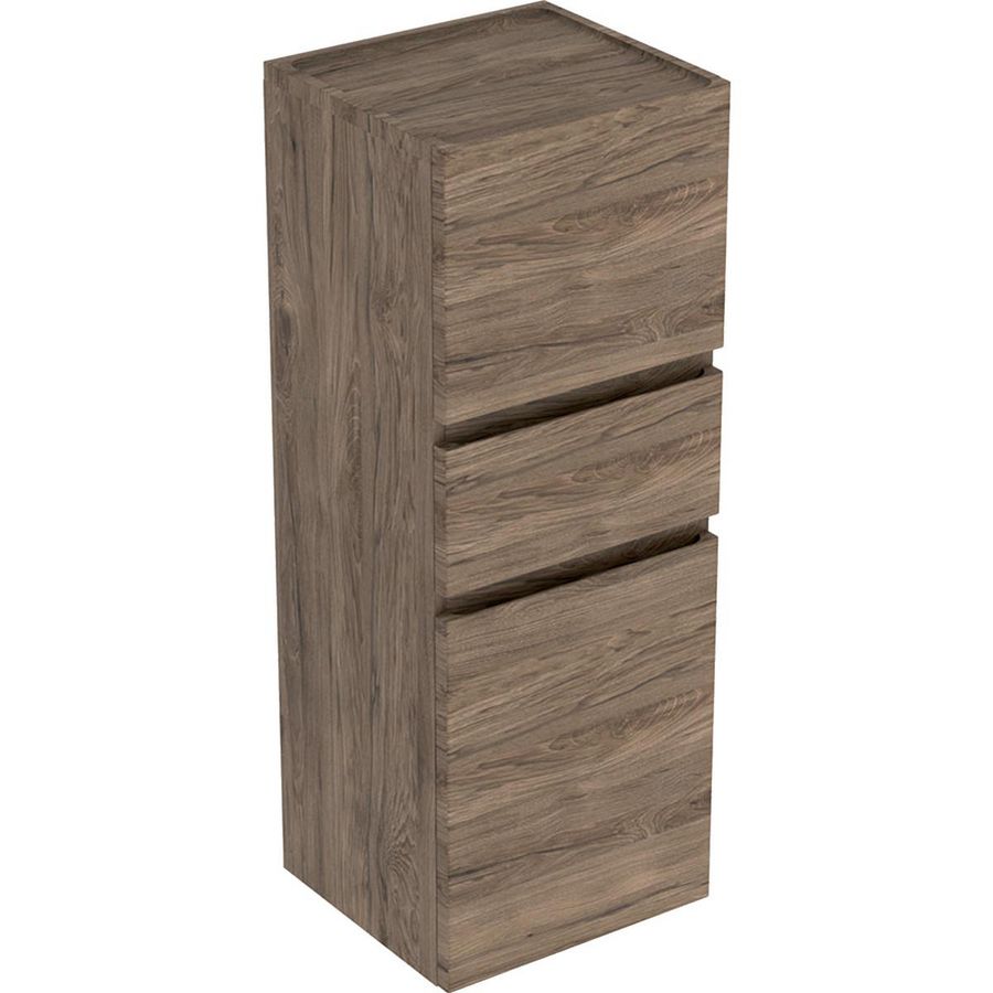 Renova Plan half hoge kast+2 deur 1 la 39x105cm noot hickory