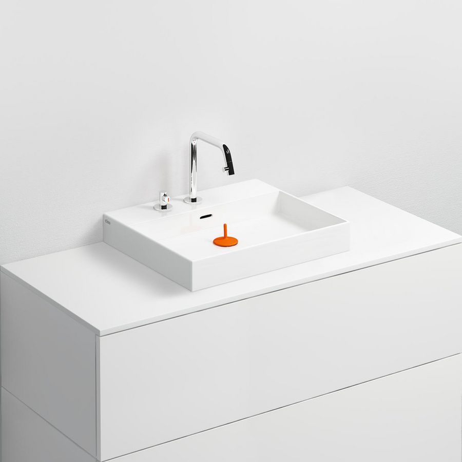 New Wash Me wastafel + 3 voorbewerkte kraangaten CL/02.01430