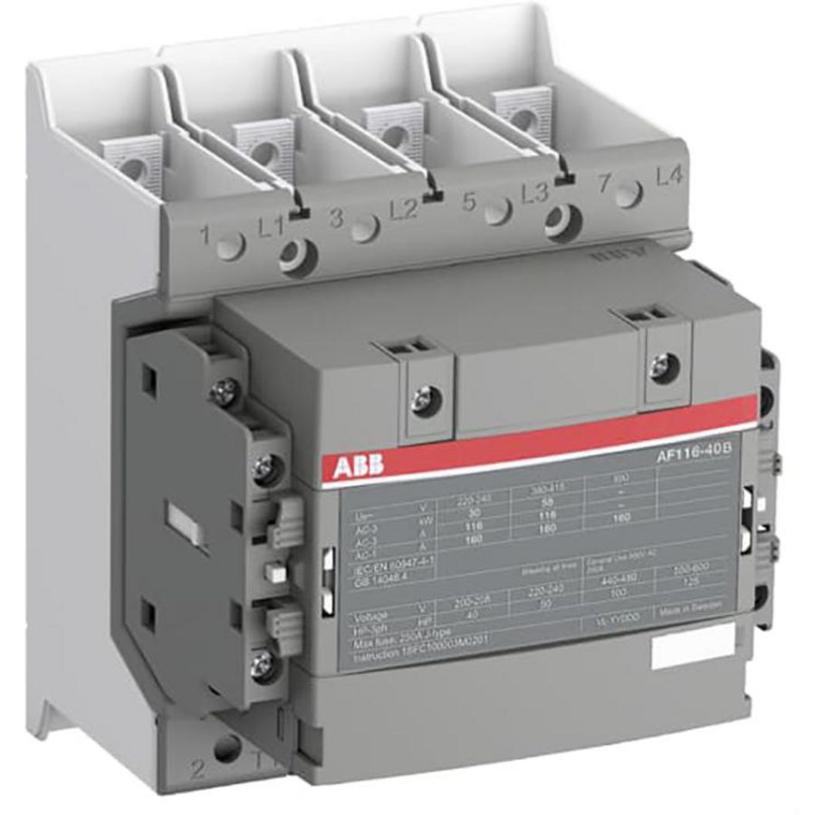 Magneetschakelaar 55kW 400V 4P Ringaansl. Speciaal trein