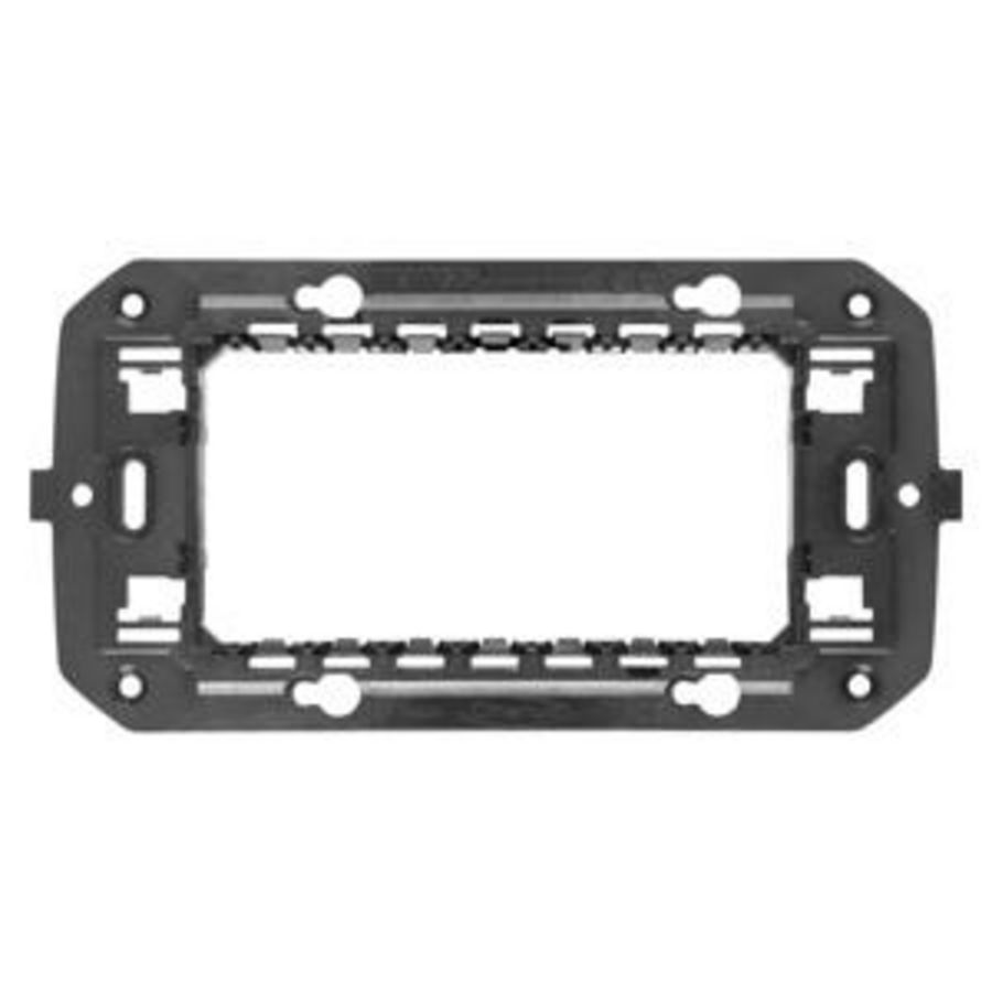 FRANSE STANDAARD STEUN-4 MODULE+SCHROEVEN-HORIZONTAL VVE=12