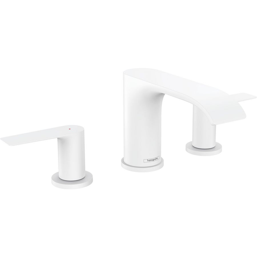 Vivenis 3-gats wastafelkraan 95+trekwaste 75033700 mat wit