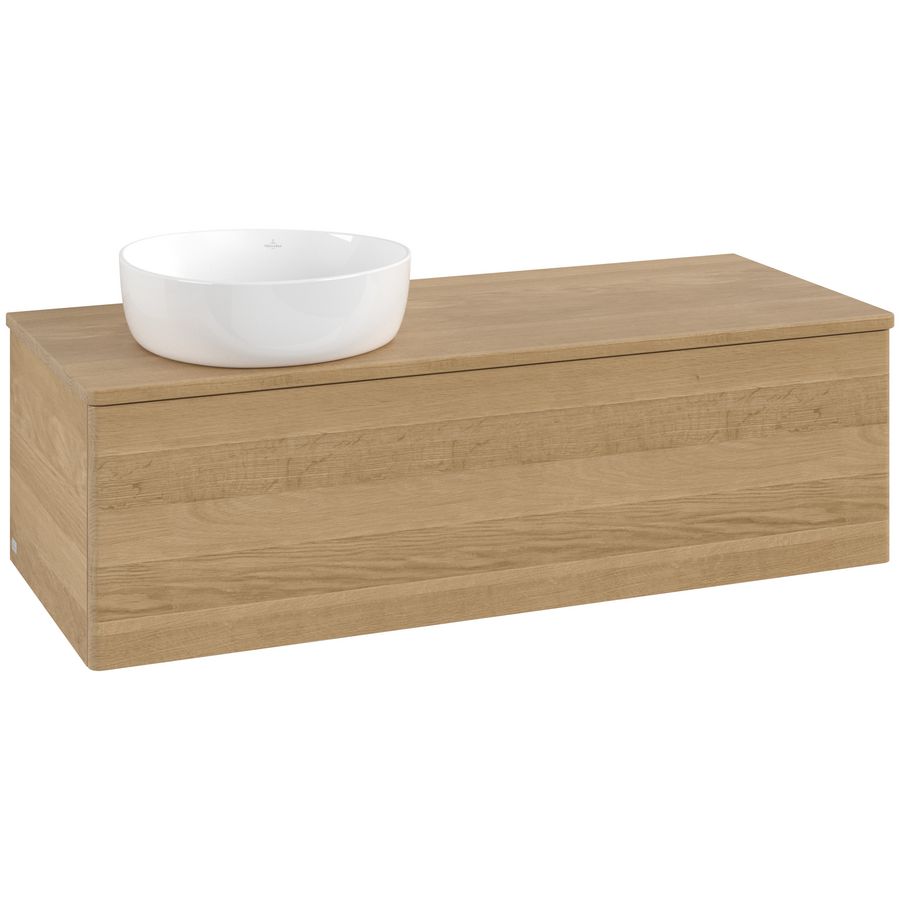 Wastafelonderkast Antao 1200x360x500mm Honey Oak L33011HN