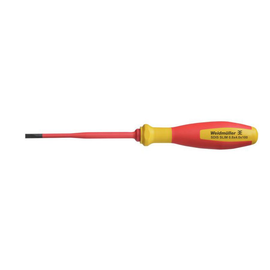 Gesleufde schroevendraaier (A) 0,8mm (B) 4mm 2749620000