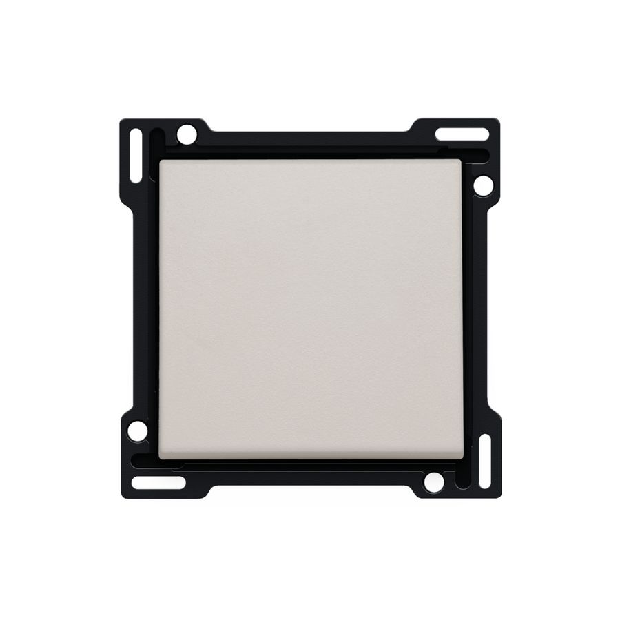 Afwerkingsset voor enkelvoudige schakelaar of drukknop light grey