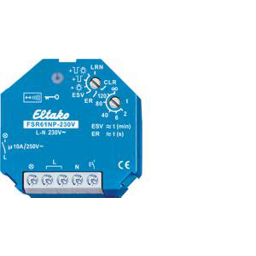 Funk schakelact. met impuls- of Schakelre.-, 1 NO contact 1