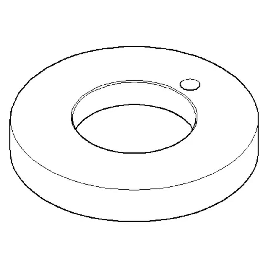 Rozet 59x27,5x9mm Champagne (22kt Goud)