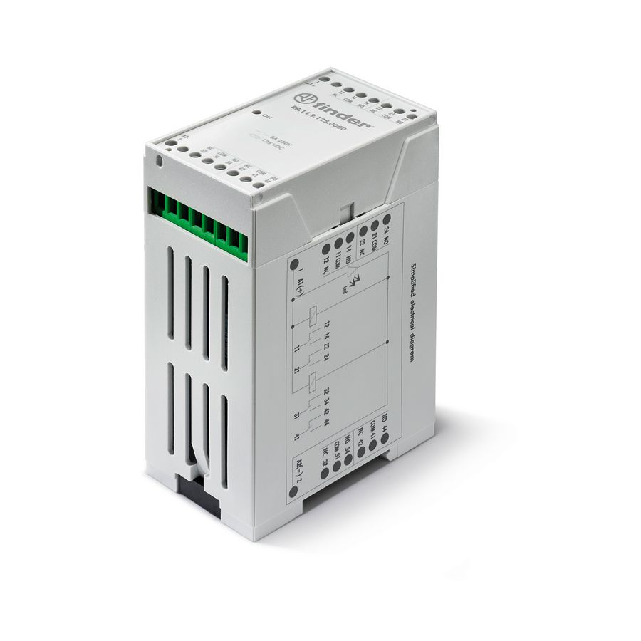 Schakelrelais 4 wisselcontacten 8A 125V DC RR.14.9.125.0000