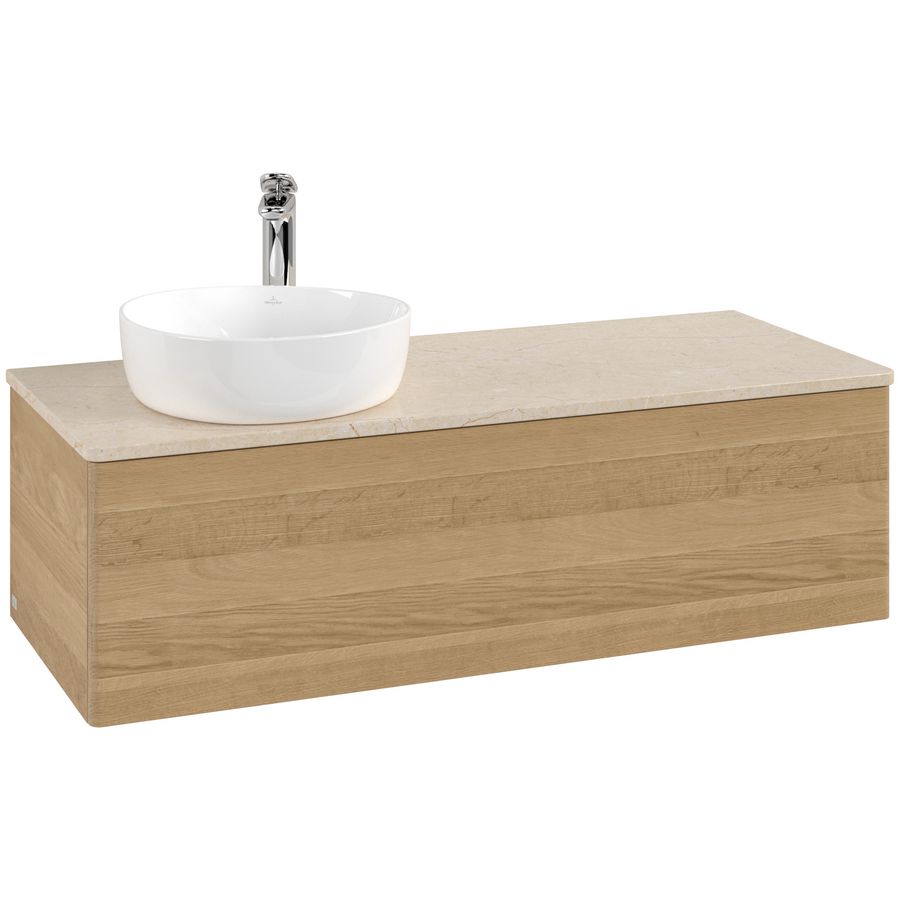 Wastafelonderkast Antao 1200x360x500mm Honey Oak L33053HN