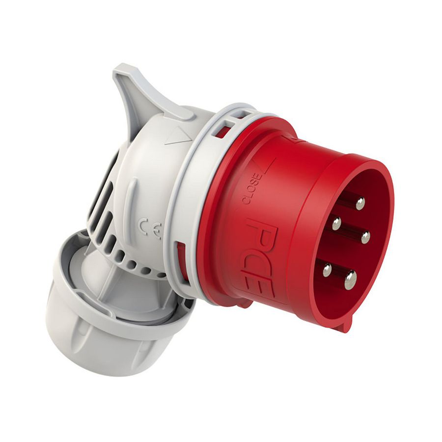 Contactstop CEE haaks 16A 5p 400V 6h rood IP44 Twist VVE=10