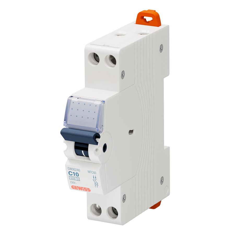 INSTALLATIEAUTOMAAT 2P C-KAR 10A 6KA 1-MODULE - SERIE MTC60