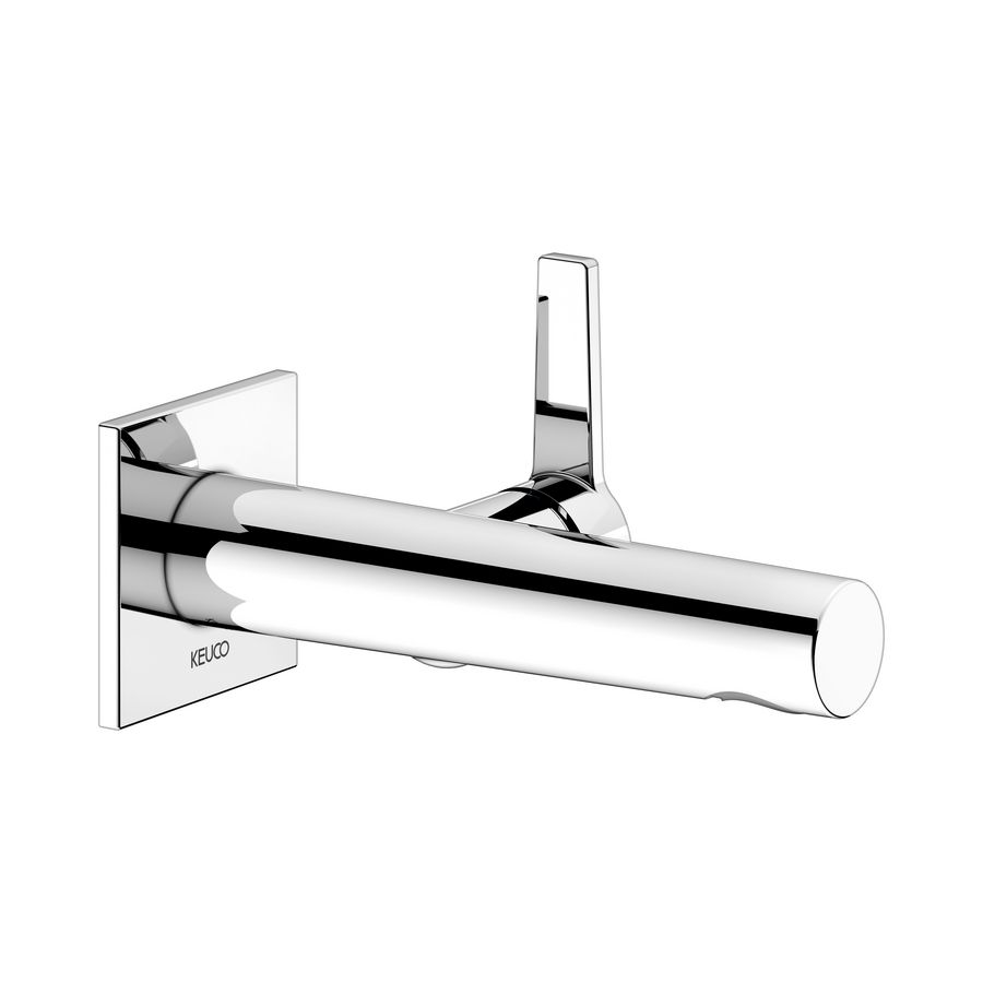 1-hendel wastafelmengkraan UP wandmont. uit. 165mm 51116010302