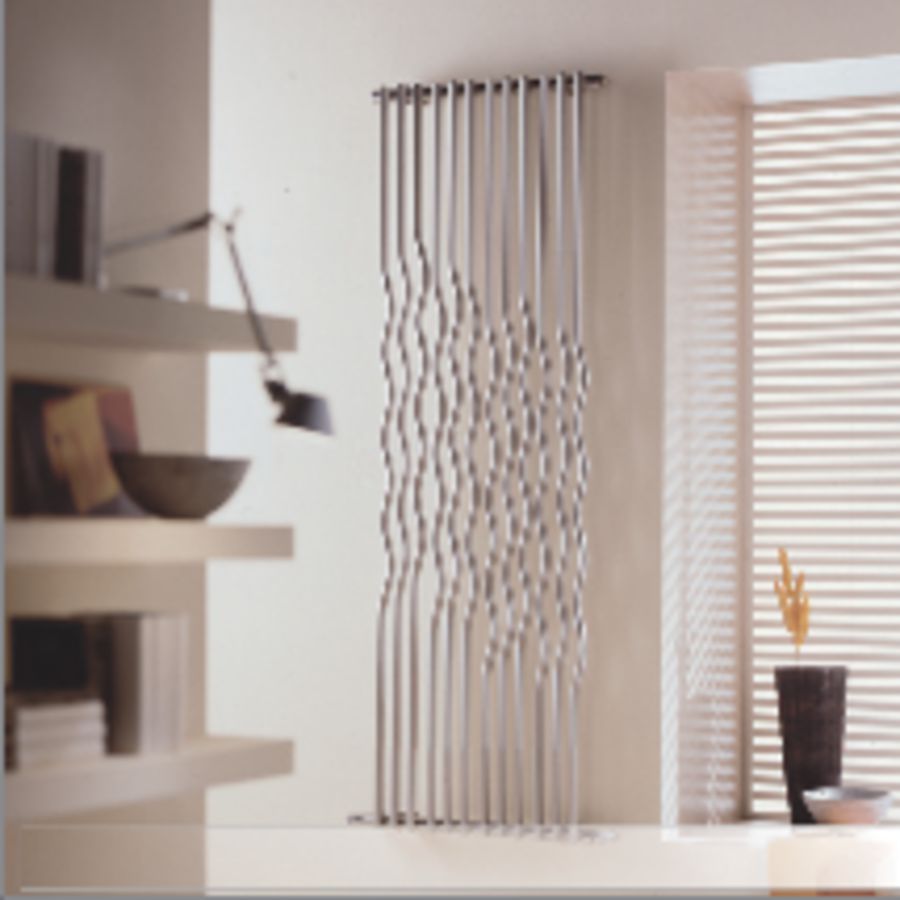 Designradiator Rio 2000x671 RVS satin 863W