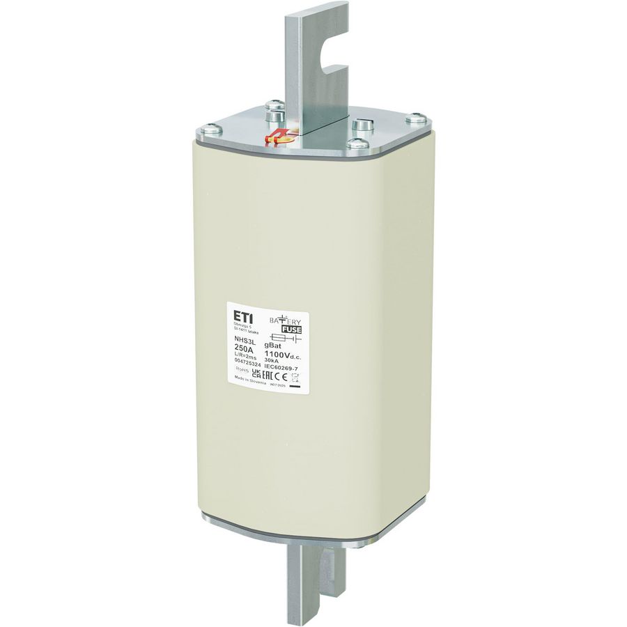 Zekering NHS3L gBat 250A/1100V DC 4725324
