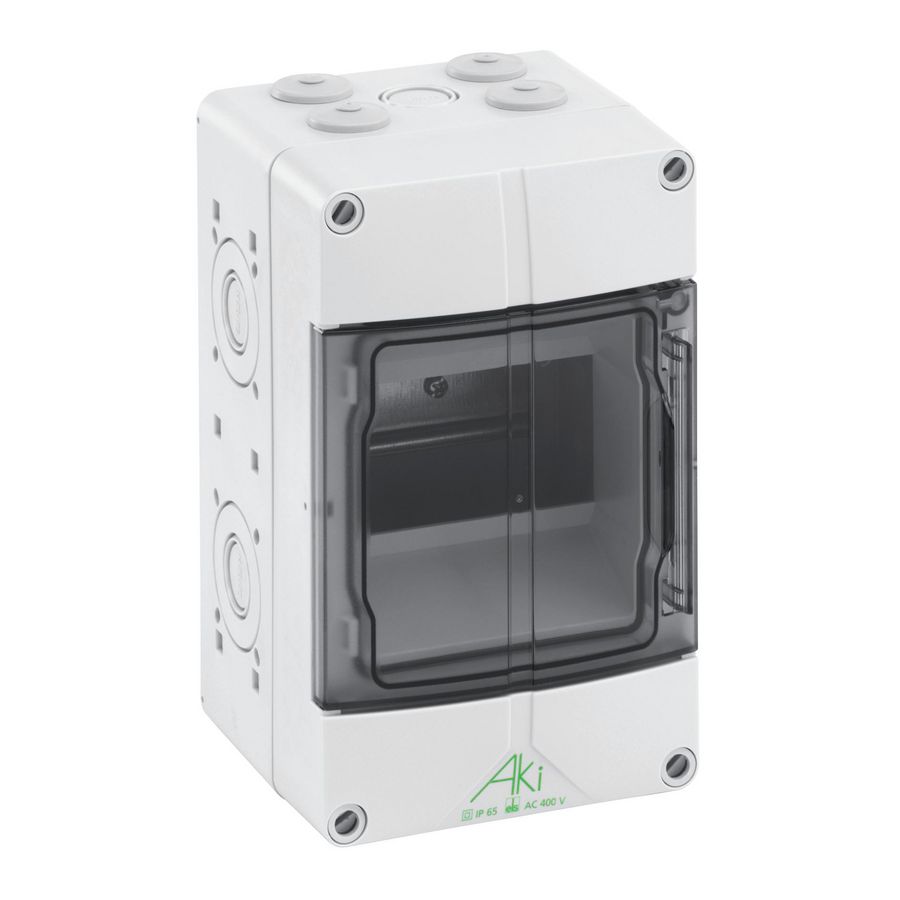 Modulaire verdeler grijs IP65 5 Mod.