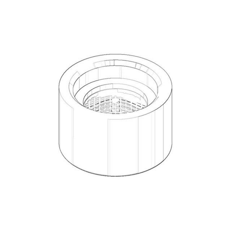 Perlator M22x1-IG Messing (23kt Goud)