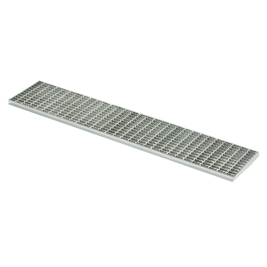 Strippenrooster v.industriegoot 998x161x23mm RVS