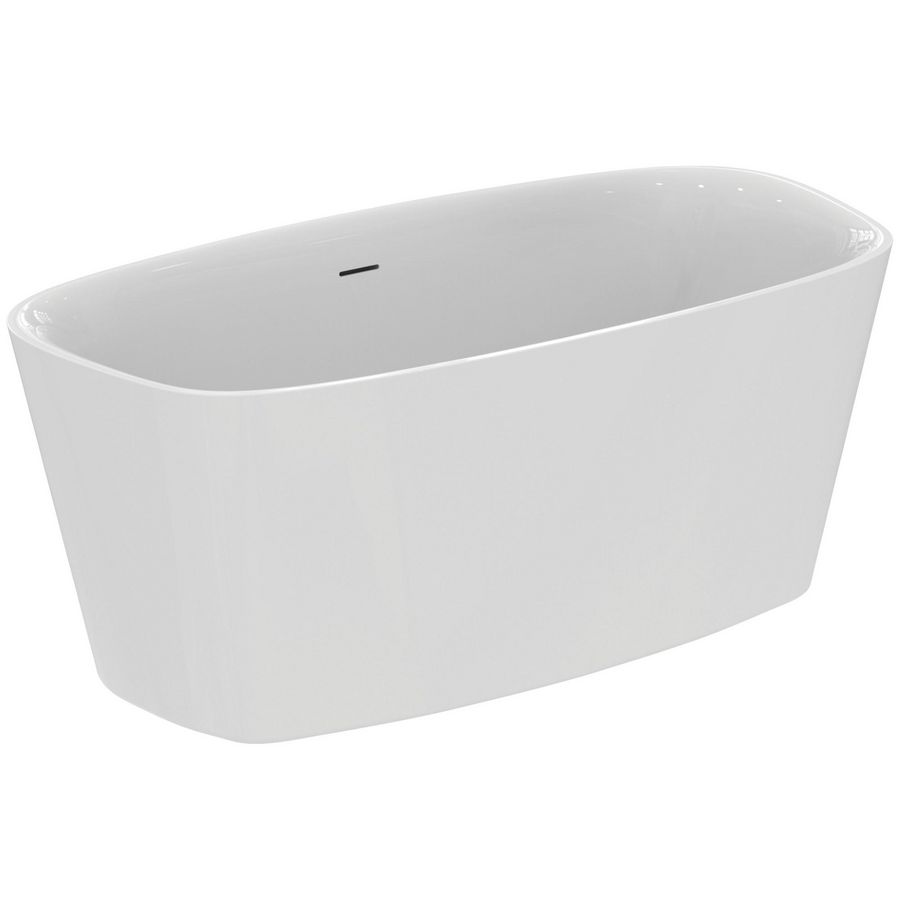 Vrijstaand bad 1500x750x610mm glanzend wit dea