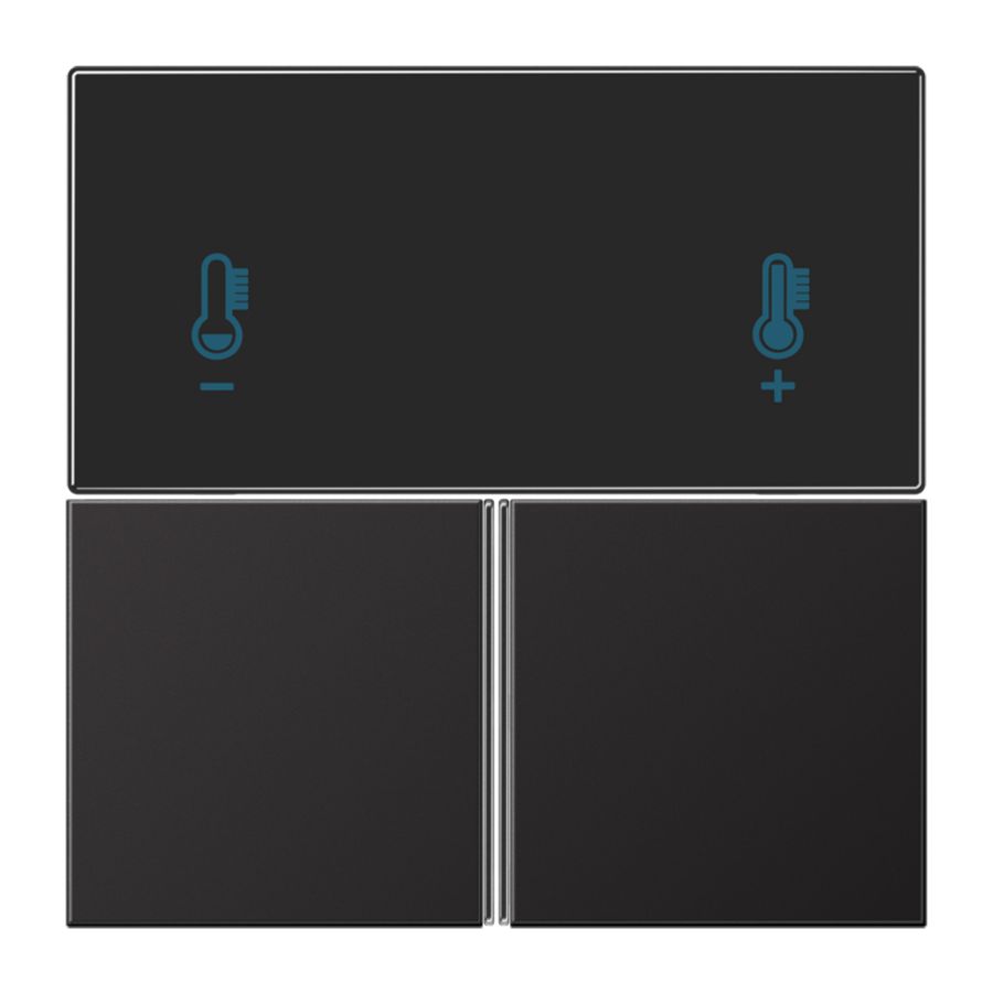 Mini-RCD tastafdekking LS Dark KNX