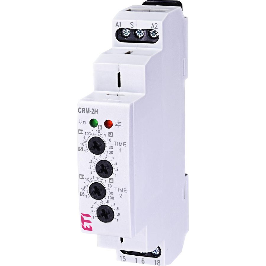 Puls pauze relais 1x16A 12-240V AC/DC