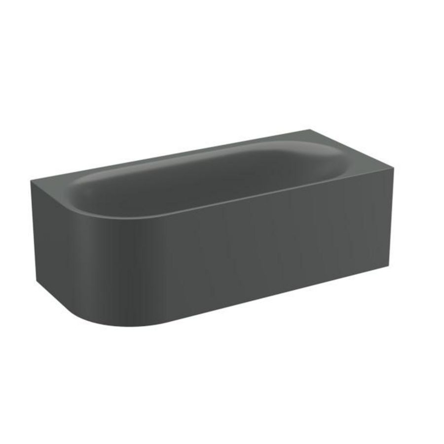 Bad BetteLux Oval V Silhouette 1750×800mm Smoke