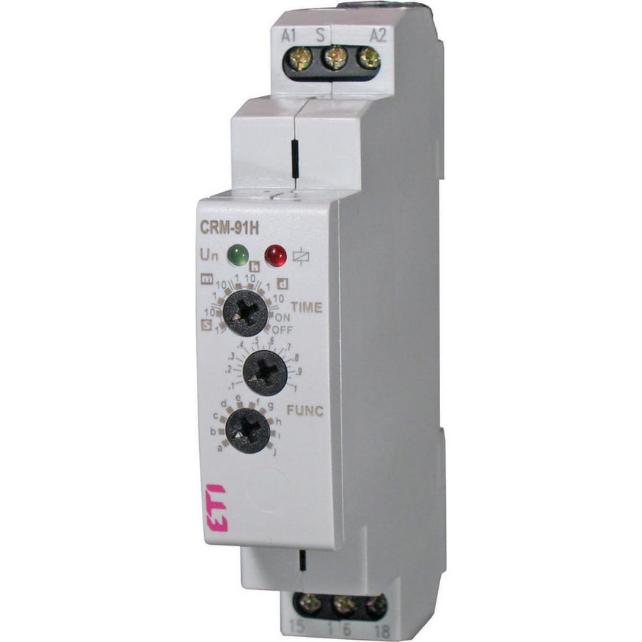 Tijdrelais 1x16A 12-240VAC/DC 10 funct