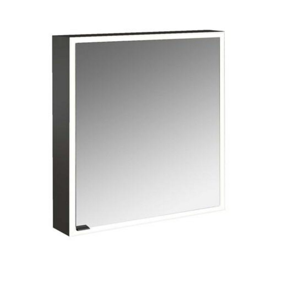 Spiegelkast Prime Facelift opbouw 600mm 1 deur Ip 20 Zw Re