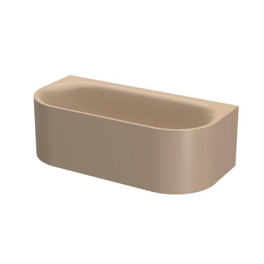 Bad BetteLux Oval I Silhouette 1800×850mm Greige
