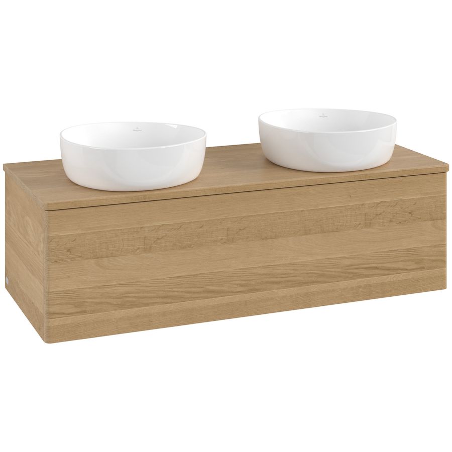 Wastafelonderkast Antao 1200x360x500mm Honey Oak L35011HN
