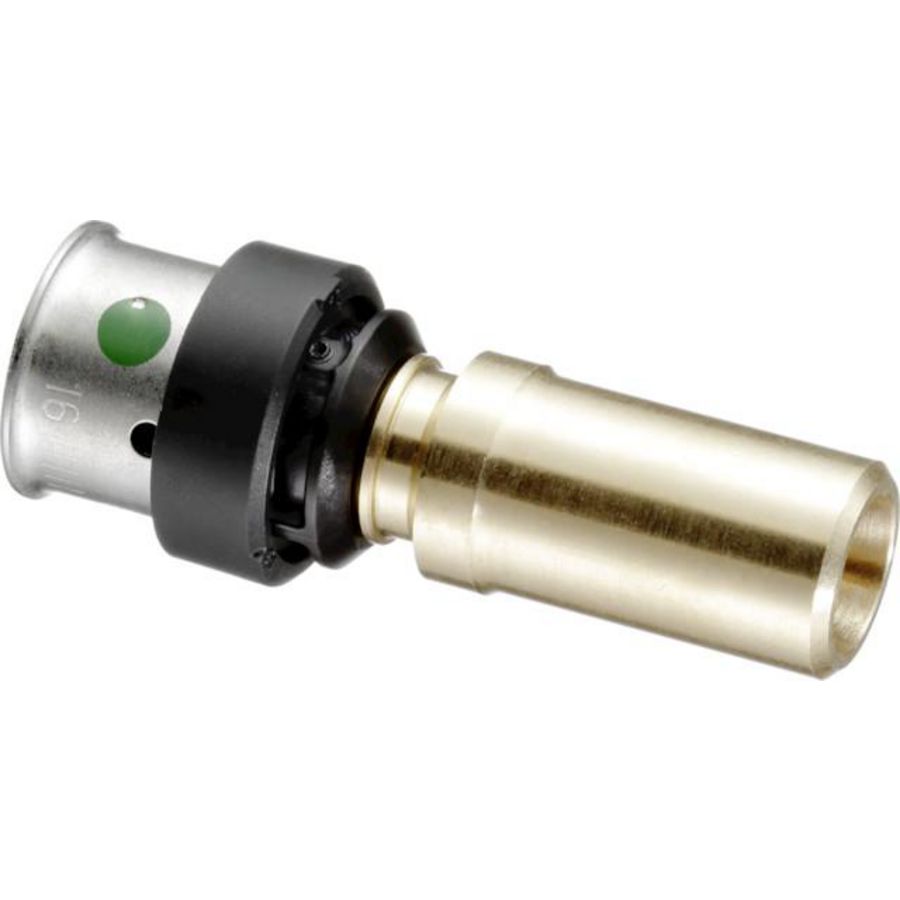 Insteekverloopsok SMARTPRESS 40x35mm spie-eind brons 6713