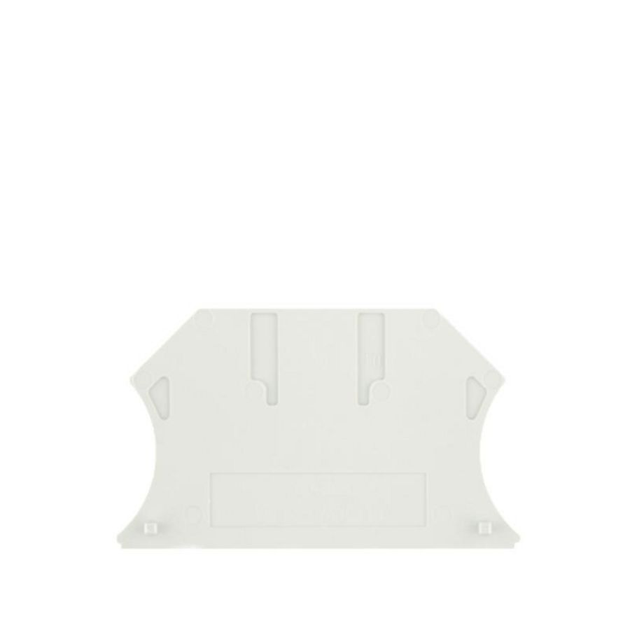 Afsluit- eindplaat grijs h:56mm b:1.5mm V-0 Wemid VVE=50